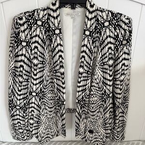 Rebecca Minkoff Monochrome Patterned Blazer